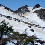 極寒強風の安達太良山(1,718m)