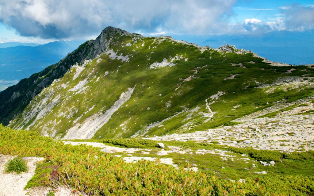 真夏の木曽駒ヶ岳(2,956m)
