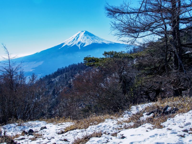 2022年初登山　三ツ峠山(1,785m)